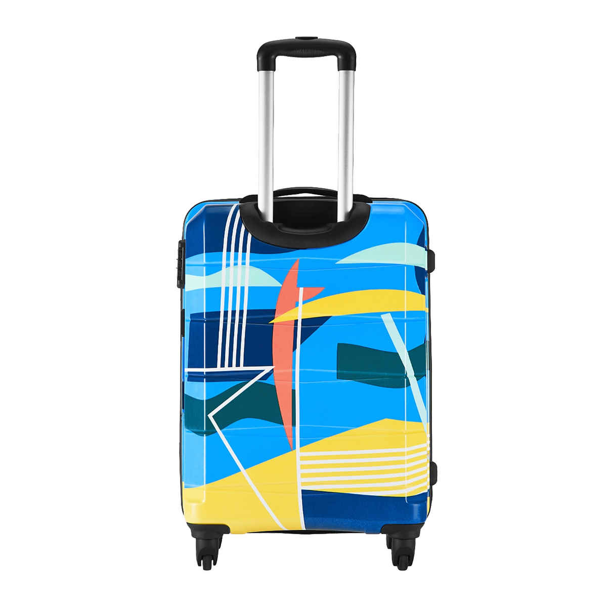 Safari Unisex Polycarbonate 38 L Trolley Bag | Multicolour - S