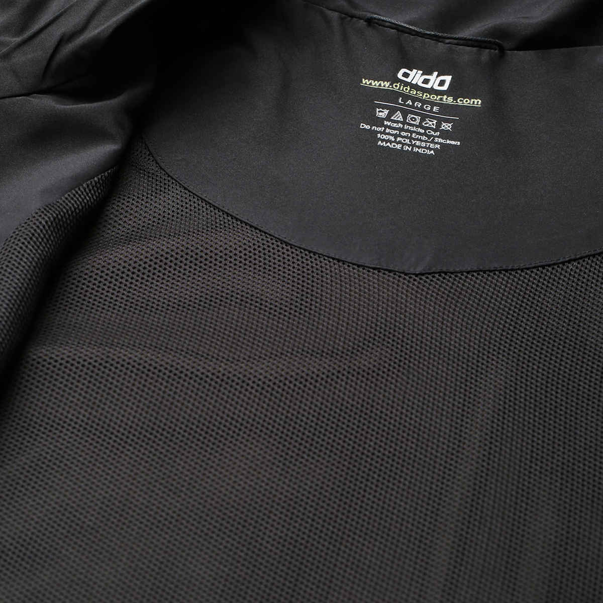 Dida Men's Sports Track Suit - Regular Comfortable Stretchable Dry-Fit | Black - M