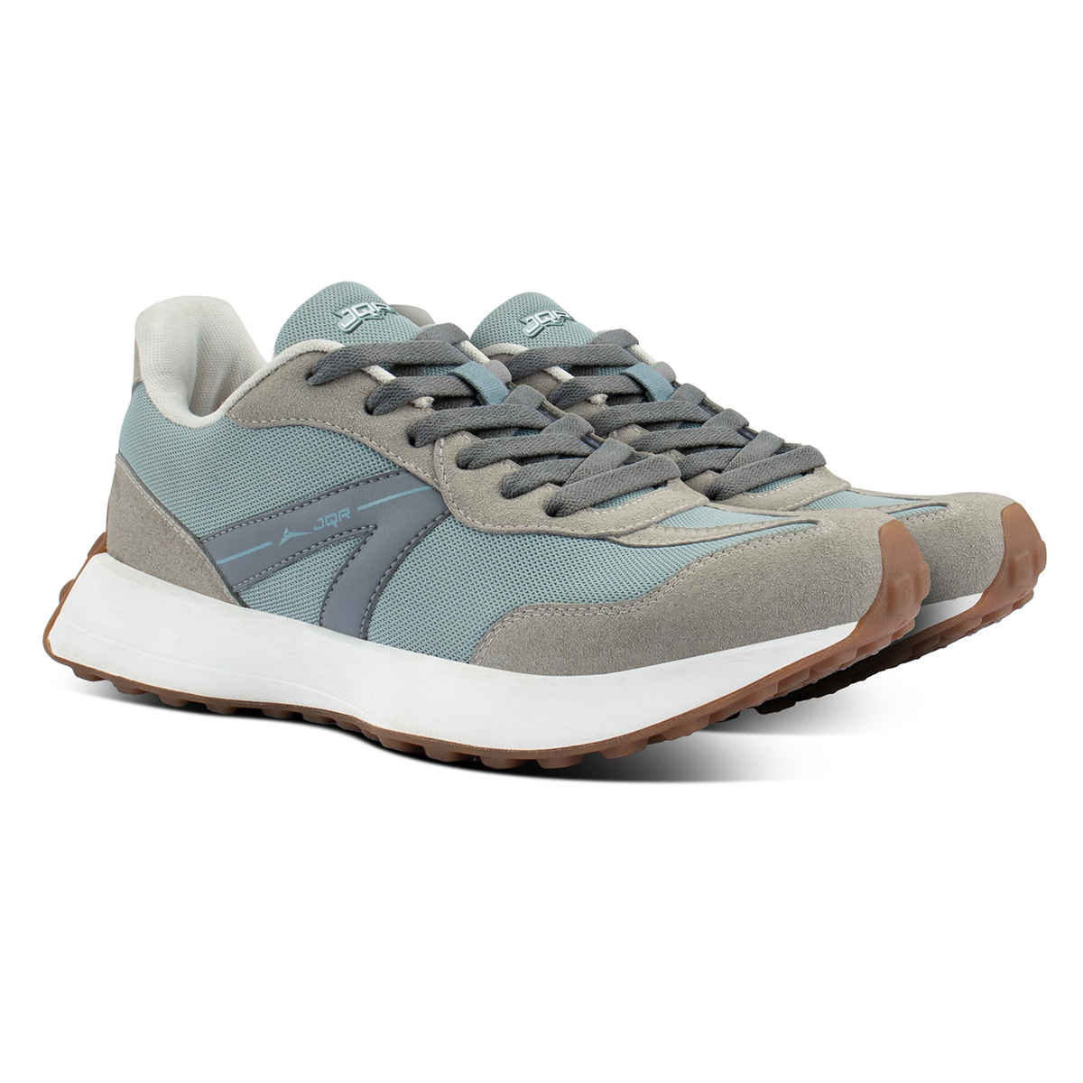 JQR Men's G - Force Sneakers | C.Blue and Grey - 8