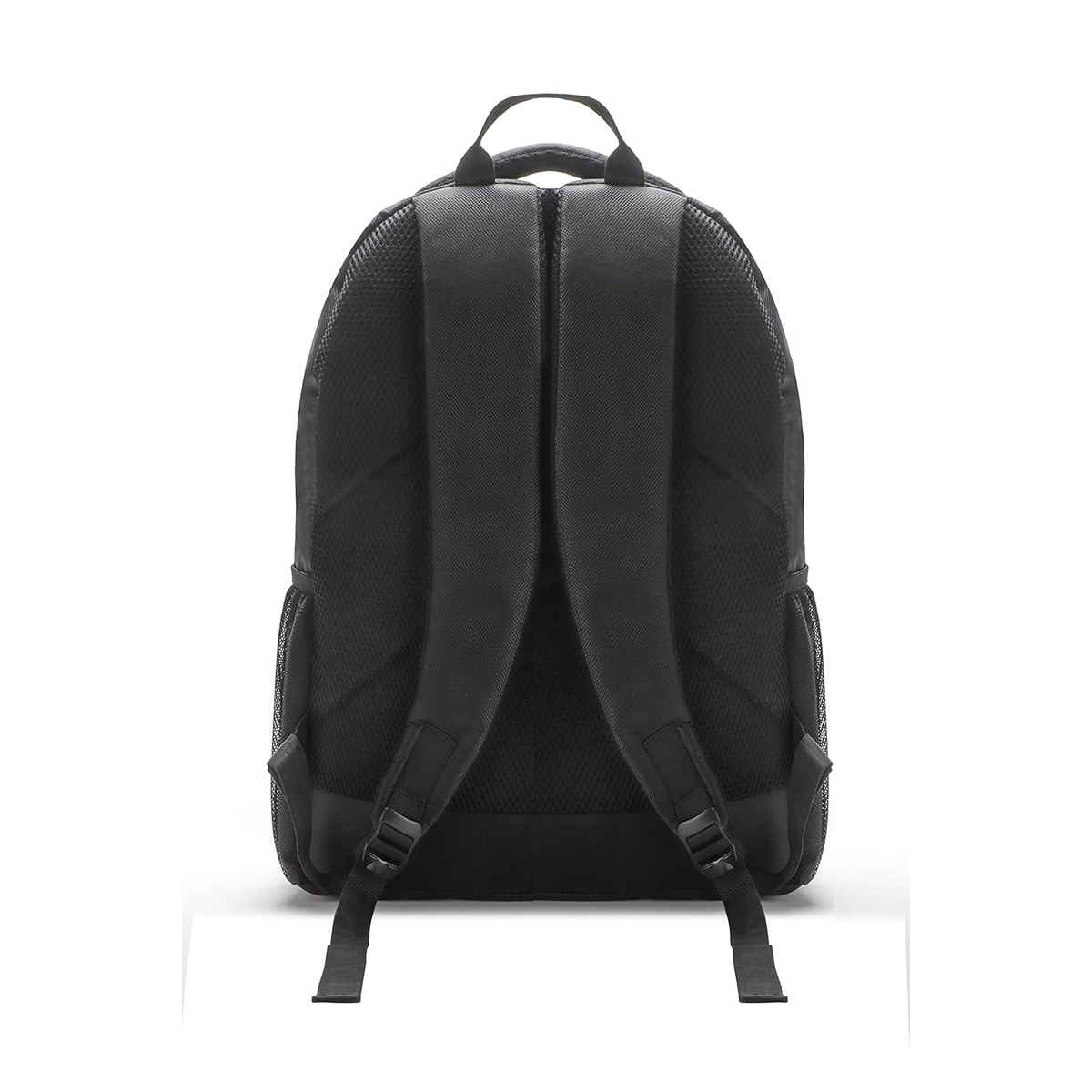 Police Men's Solid Nylon 20 L Top Handle Backpack | Black - M