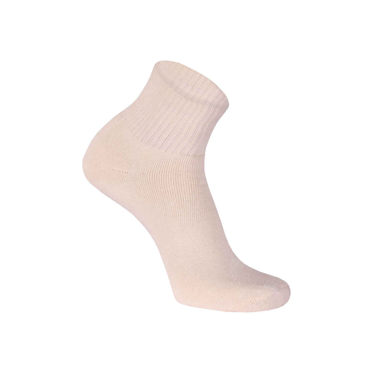 Beyond Unisex Combed Cotton Socks | Beige - One Size