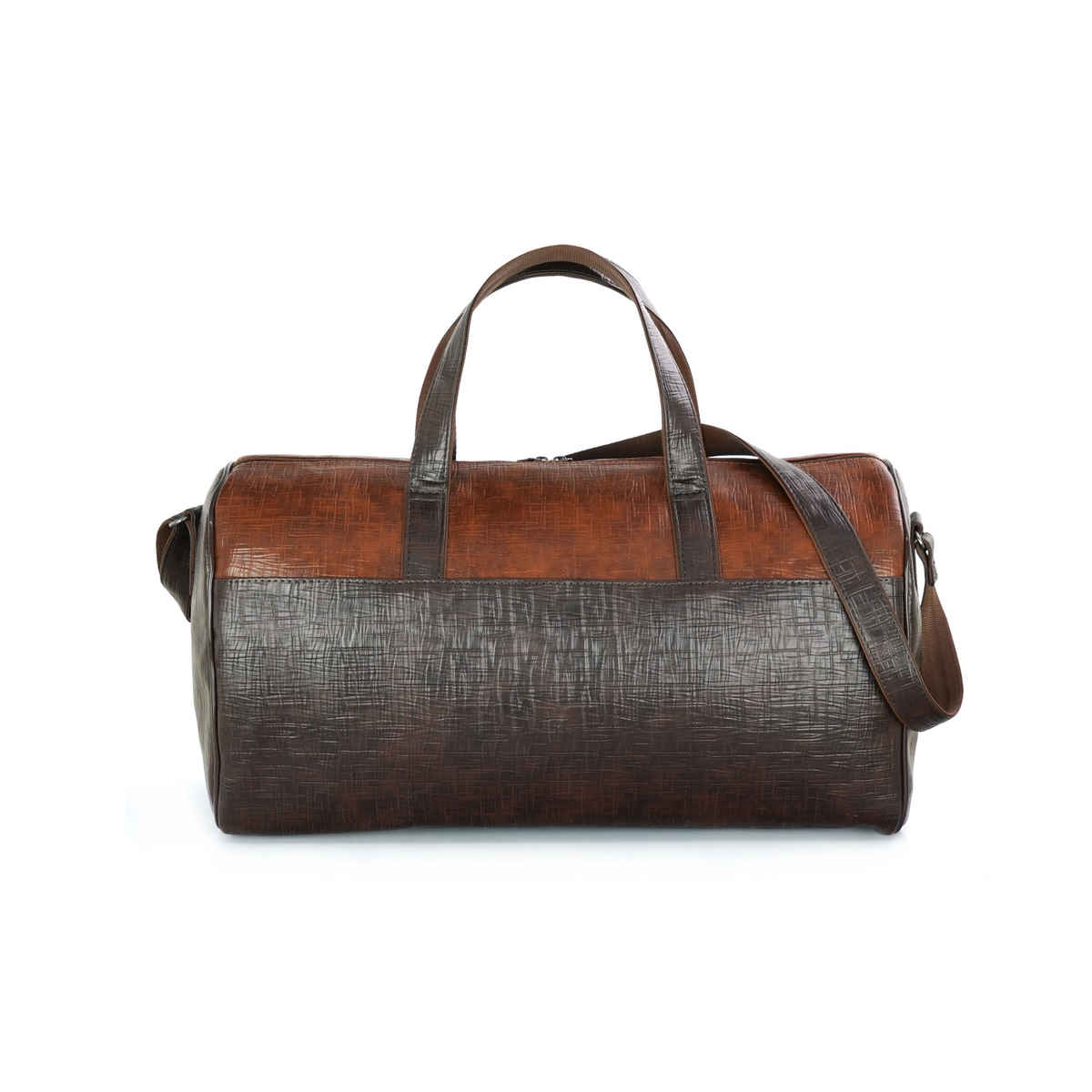 Gilmore Oak Unisex Spark Duffle Bag - Brown | 27 Liters Capacity