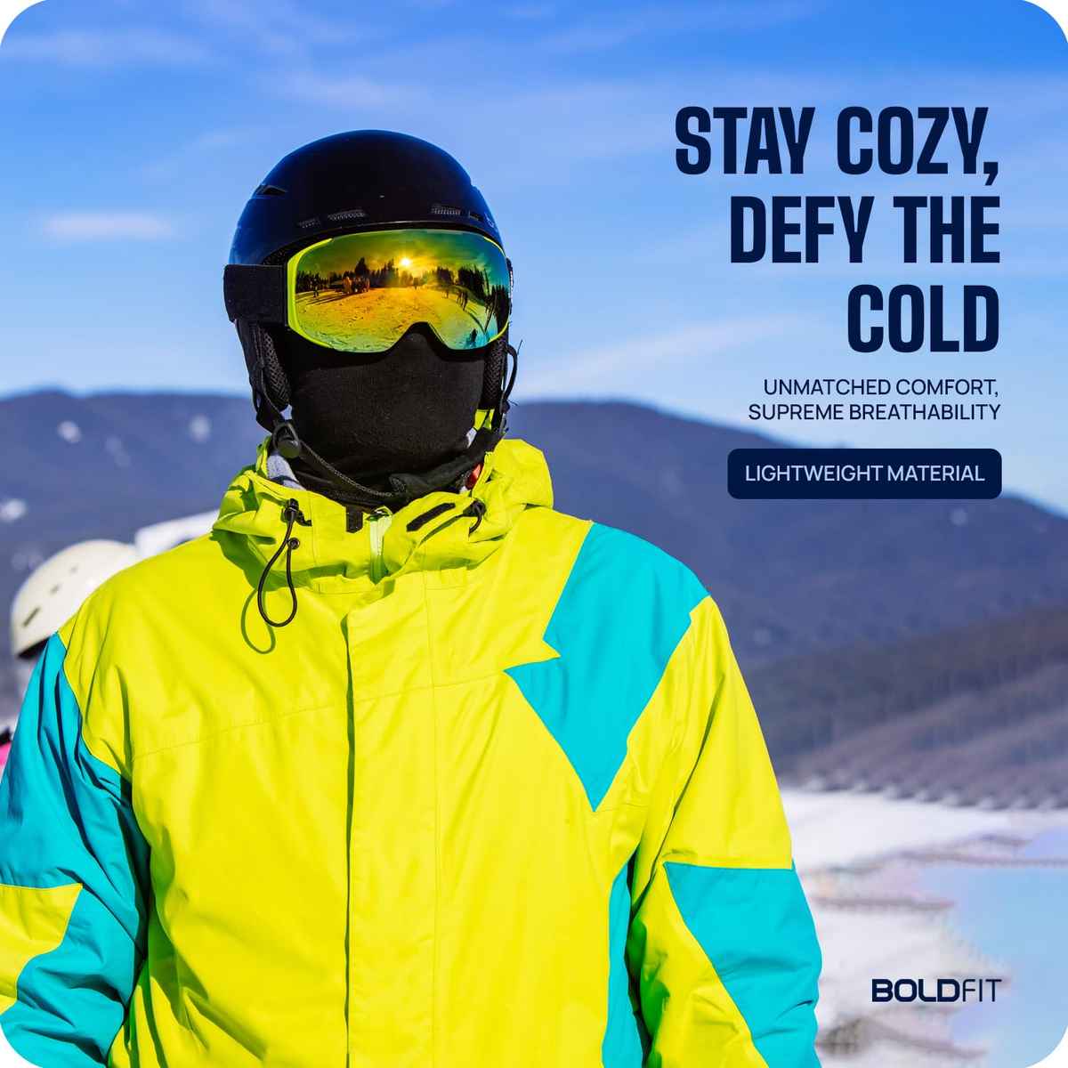 Boldfit Unisex Balaclava | Black