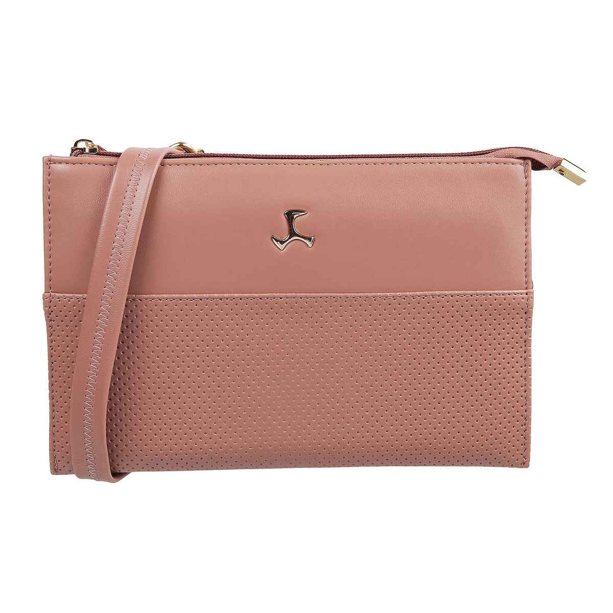 Mochi Peach Synthetic Wallet for Women | 95-7676-80