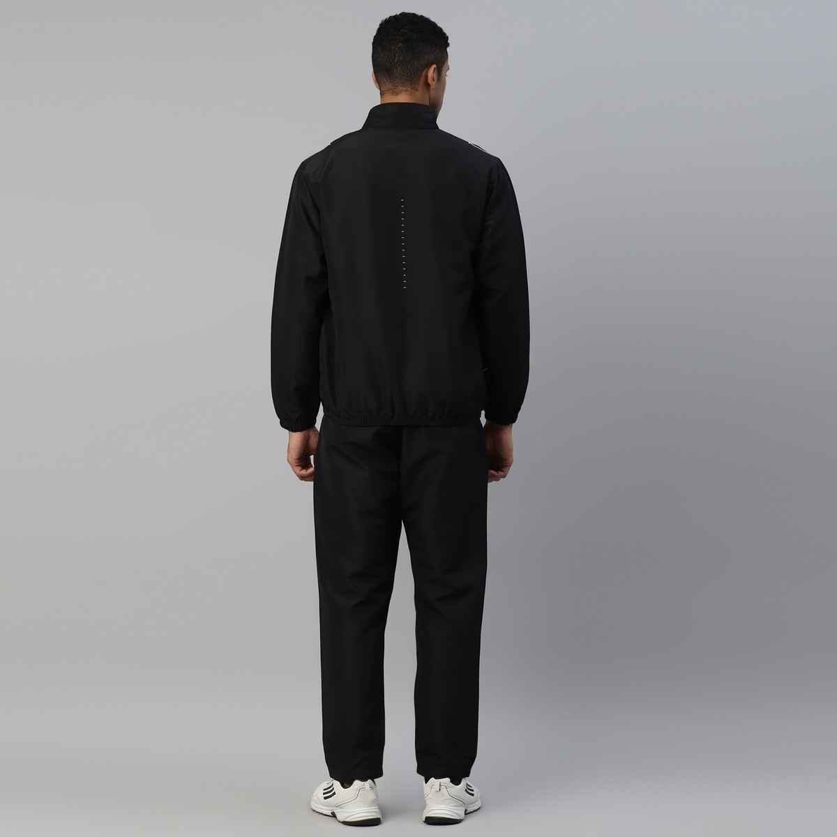 Dida Men's Sports Track Suit | Regular Comfortable Stretchable Dry-Fit | Black | XXL