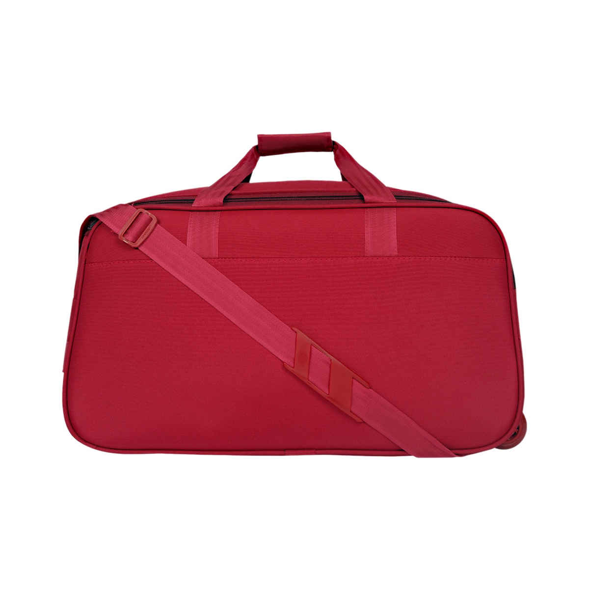Urban Tribe Unisex Polyester 46 L Telescopic Duffle Trolley Bag | Maroon