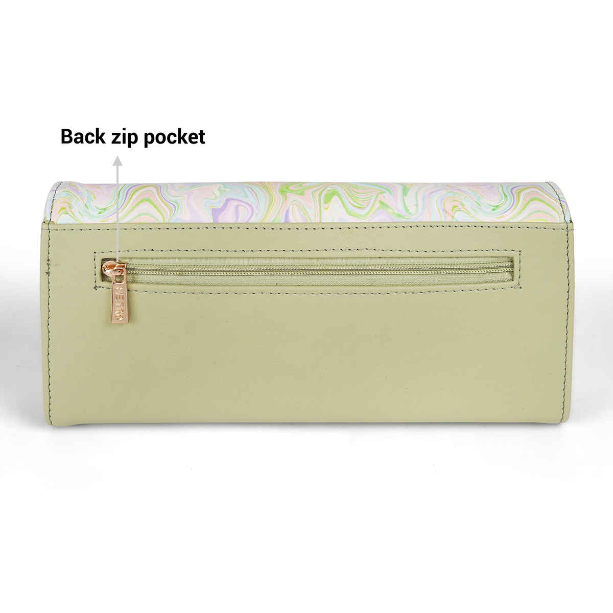 Metro Purple Synthetic Wallet for Women | 95-94-26