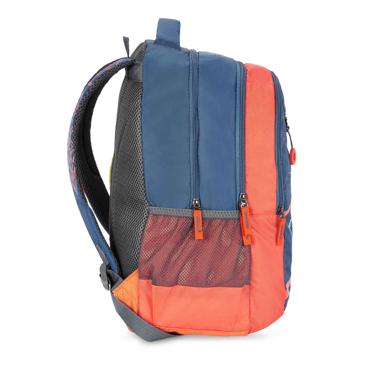 Skybags Riddle School Bp-Rc Blue Orange