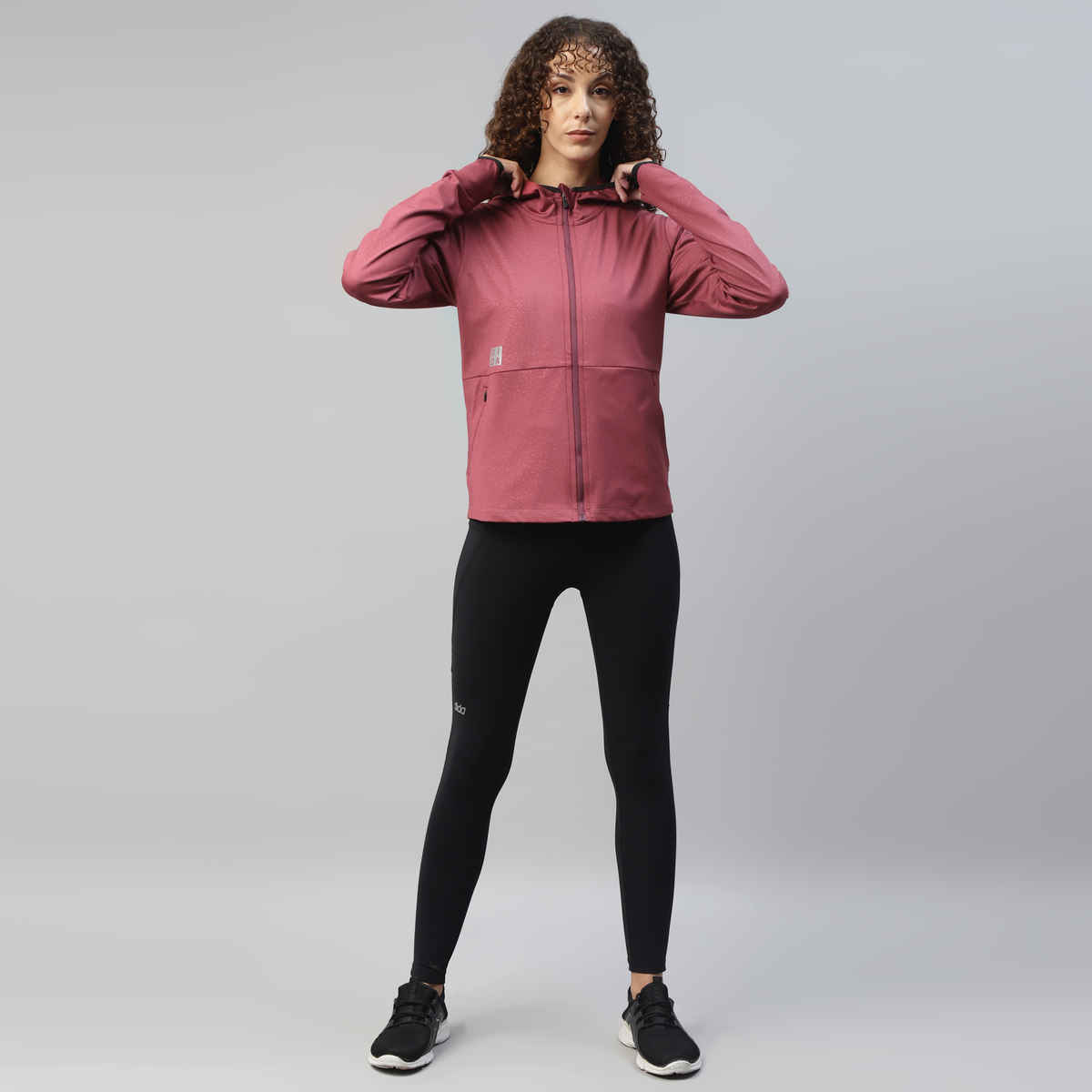 Dida Women's Sports Jacket | Regular Comfortable Stretchable Dry-Fit | D.Rose - M