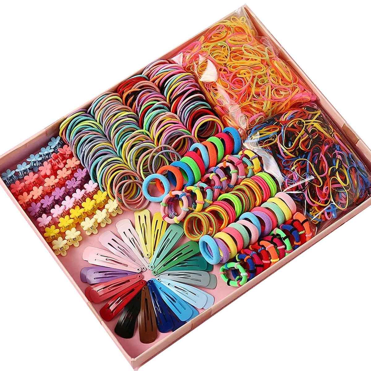 Shining Diva Fashion 780 Pcs Flower Bow Hair Accessories Set for Girls Kids Baby Women | 14861zb