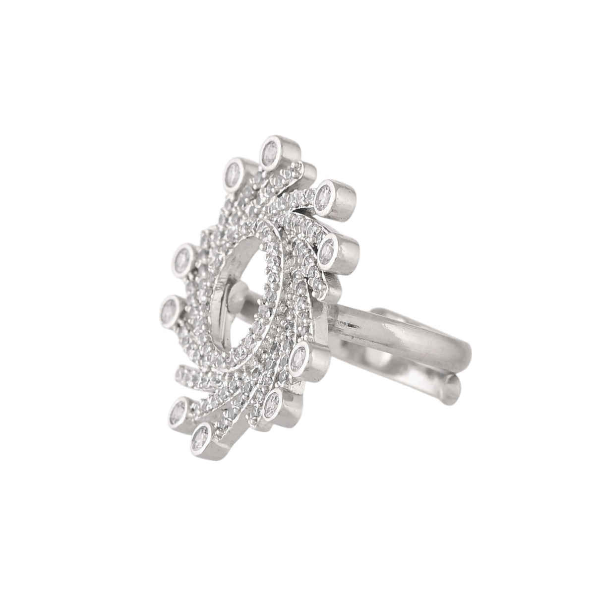 Voylla Fireworks Halo Glitter Ring