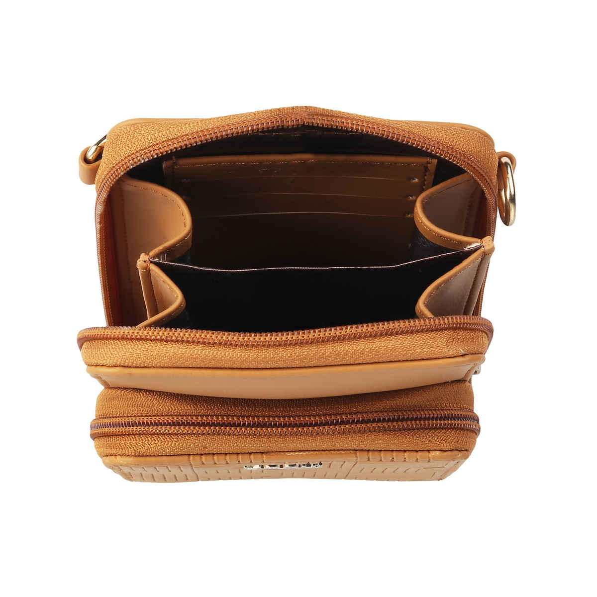 Mochi Camel Synthetic Sling Bag for Women | 95-8372-97