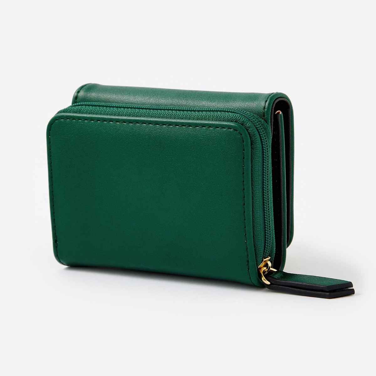 Accessorize London Women's Faux Leather Elephant Coin Purse | Green
