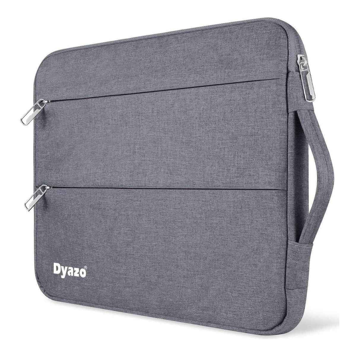 Dyazo Water Resistant Laptop Sleeve with Handle | 15 to 15.6 Inch | Grey