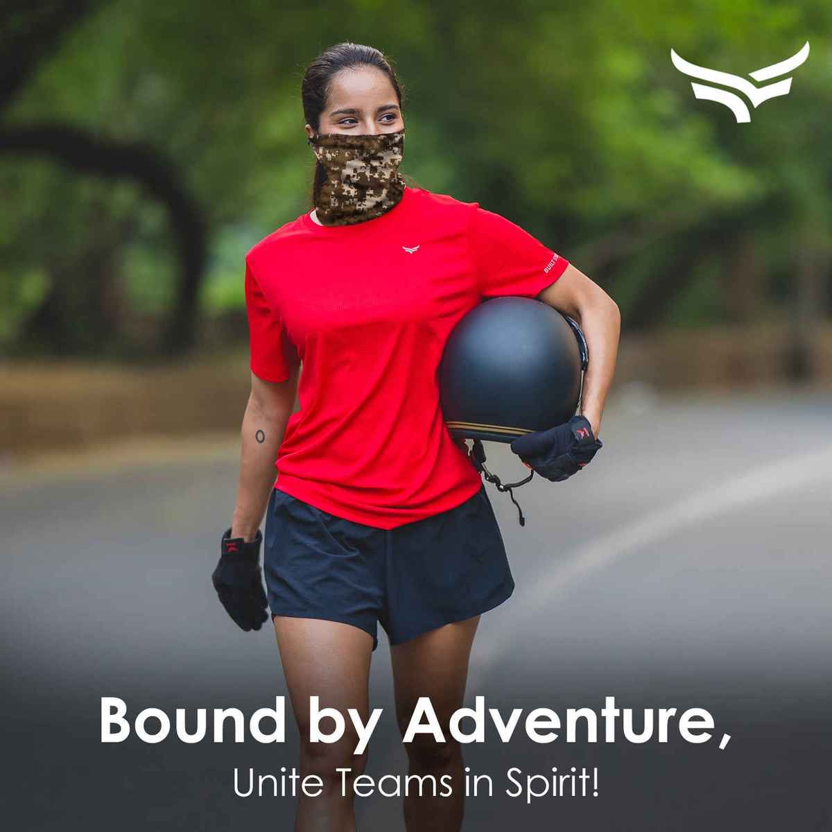 Unisex Bandana Face Mask- Camo Desert