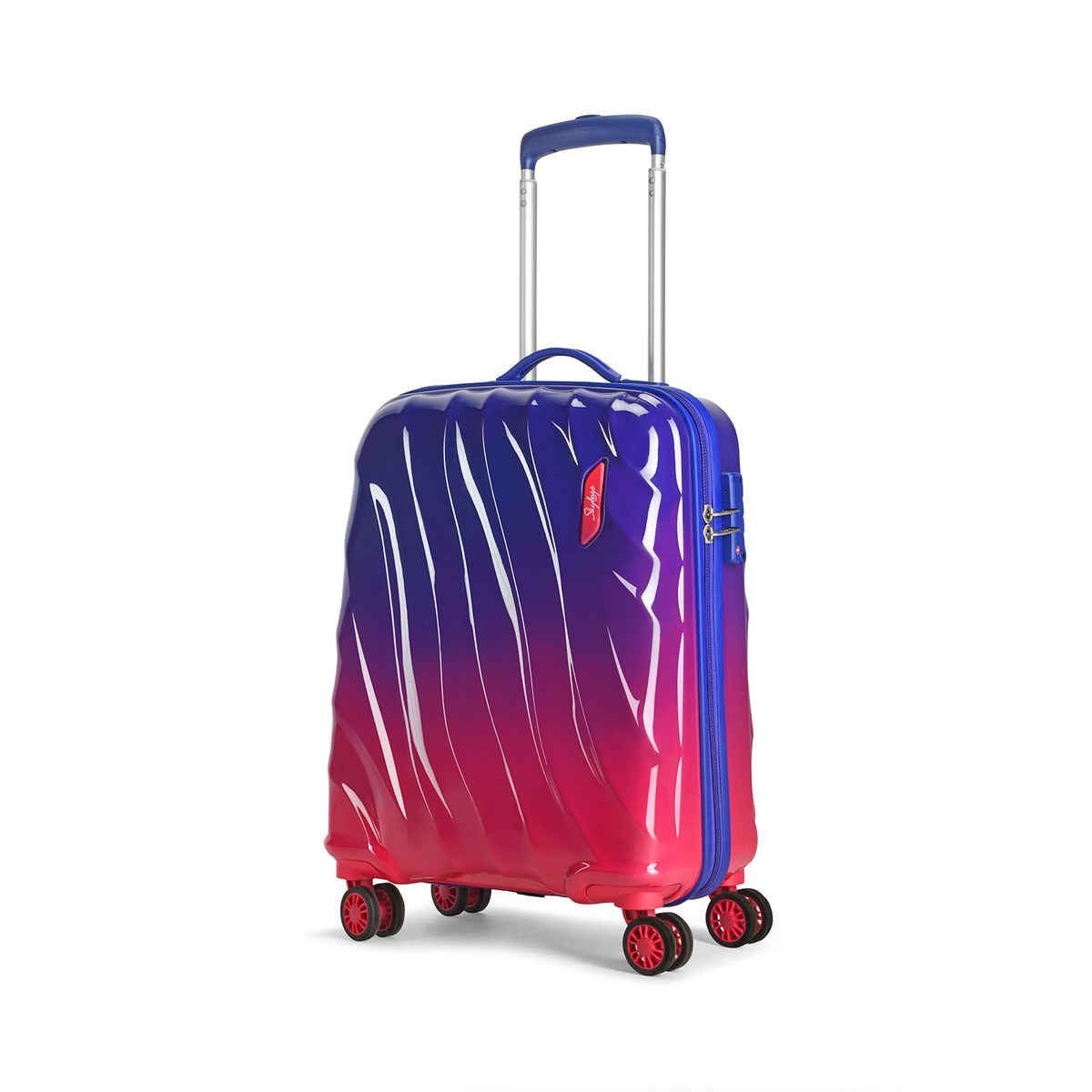 Skybags Unisex ABS 55 L Trolley Bag | Blue - 55.5 cm