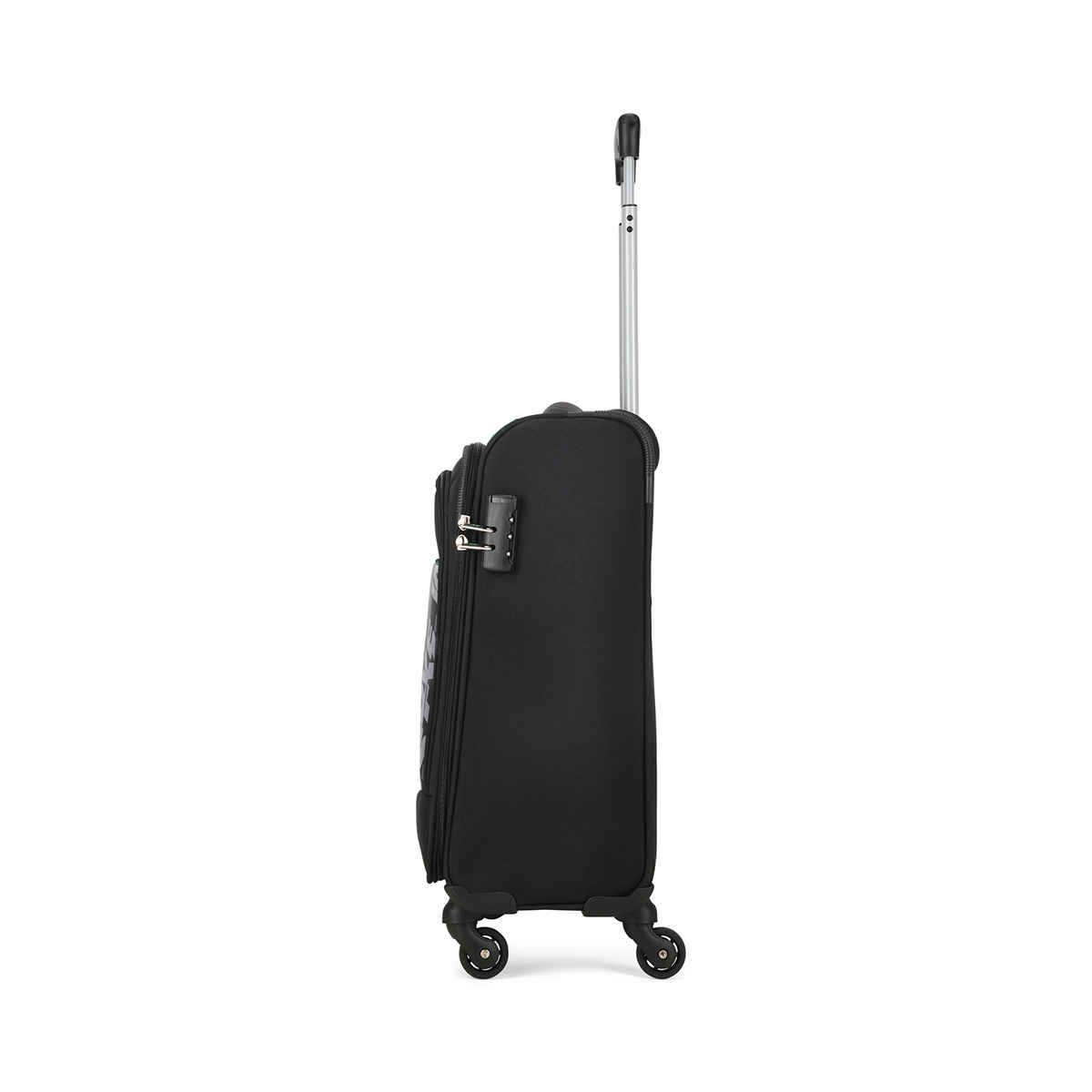 Skybags Unisex Solid Polyester 55 L Trolley Bag | Black - S