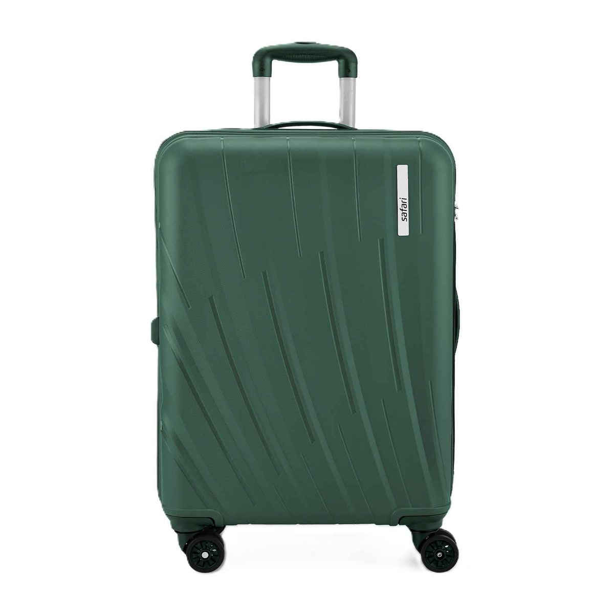Safari Vamos Large Trolley Bag, 8 Wheels, Hard, Polypropylene | Dusk Green - 75 cm