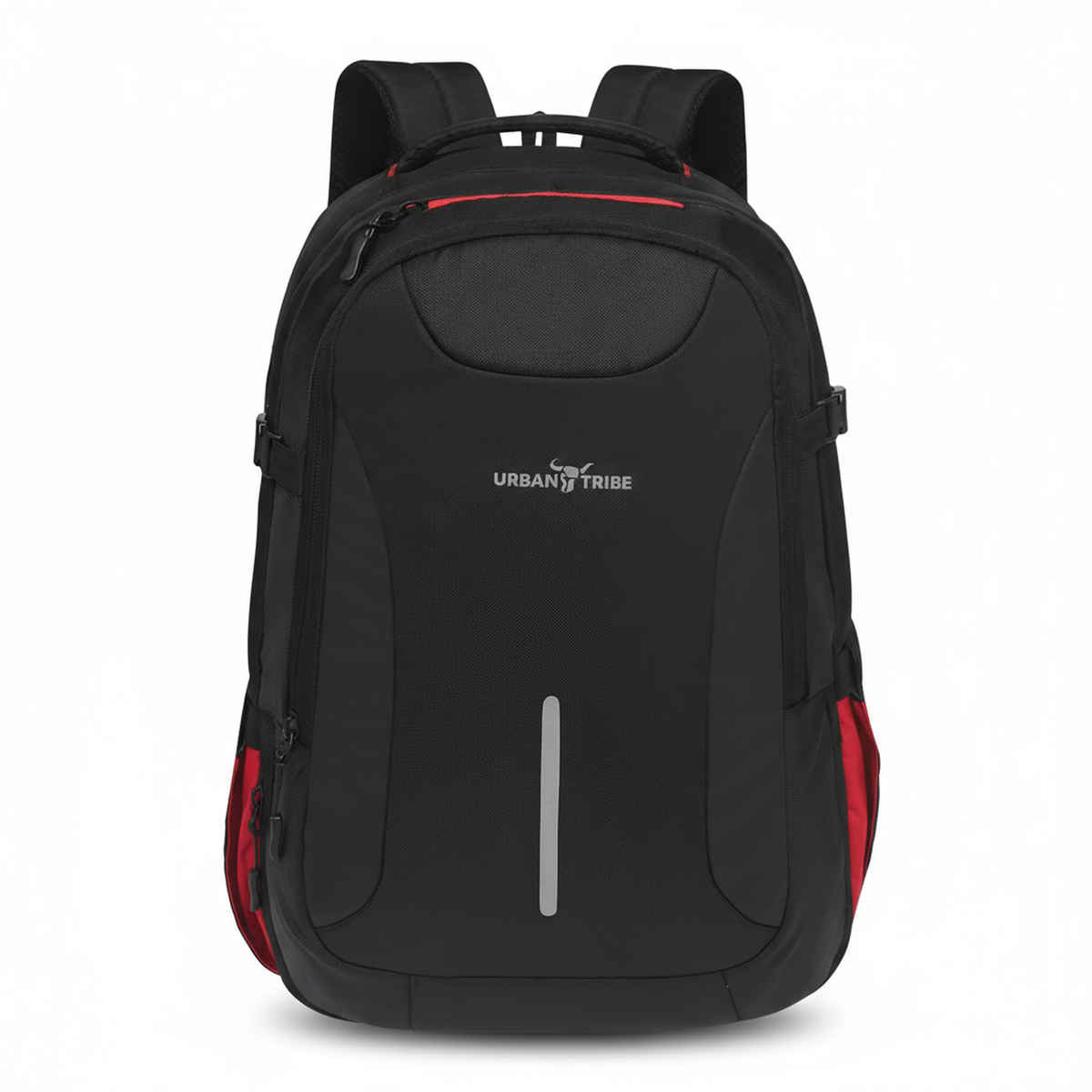 Urban Tribe Unisex Solid Polyester 21 L Laptop Backpack | Black - 15.6 Inches