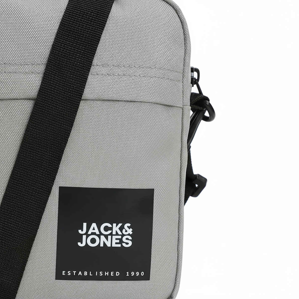 Jack & Jones Unisex Polyester 1.2 L Sling Bag | Grey - One Size