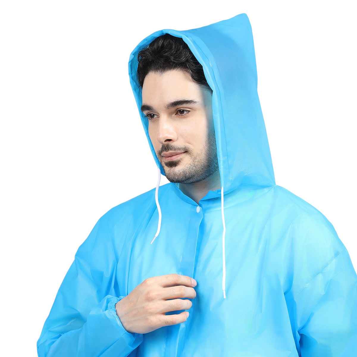 Citizen EVA Raincoat Poncho - Blue-CP04