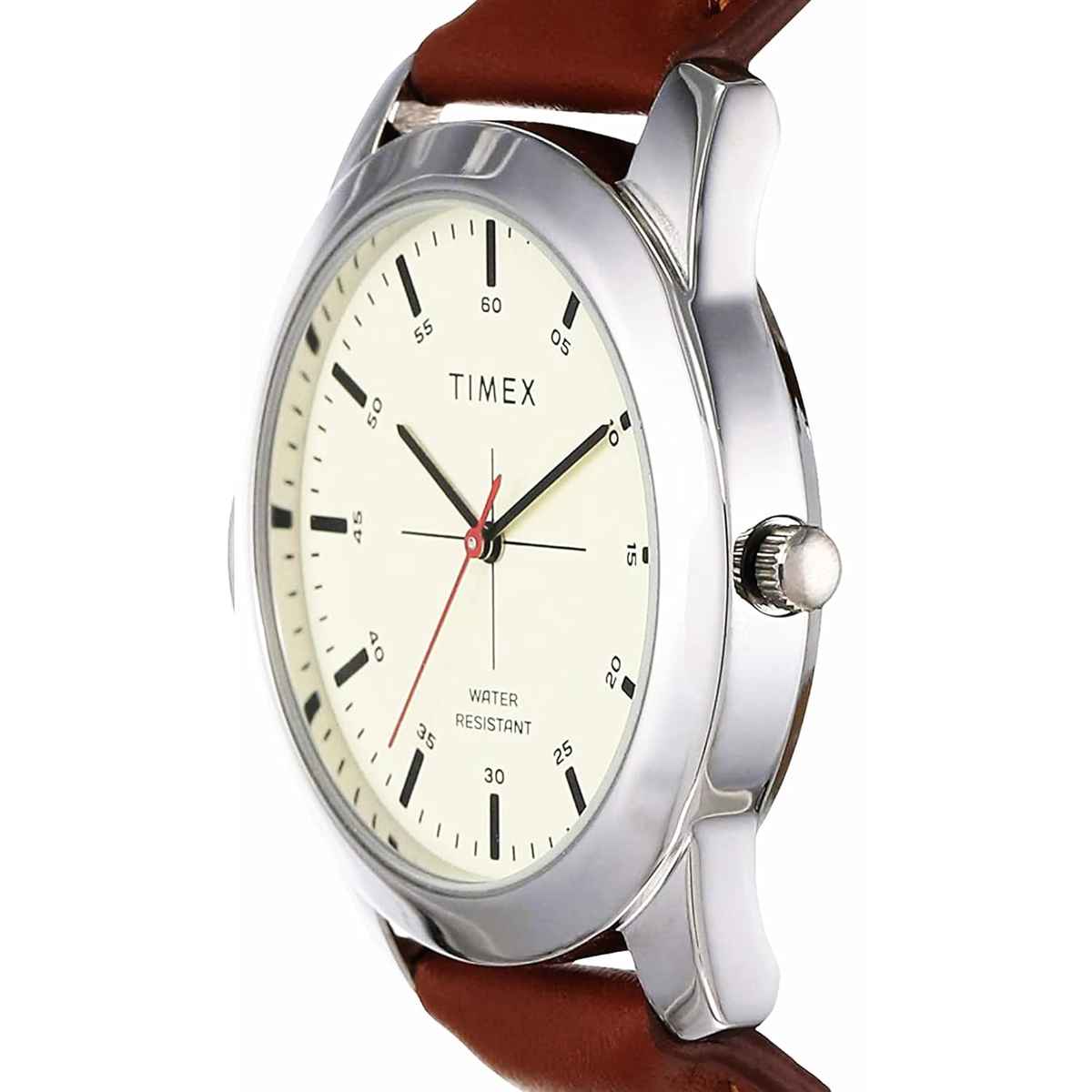 TIMEX Men's Round Dial Analog Watch | TW00ZR261E | Beige
