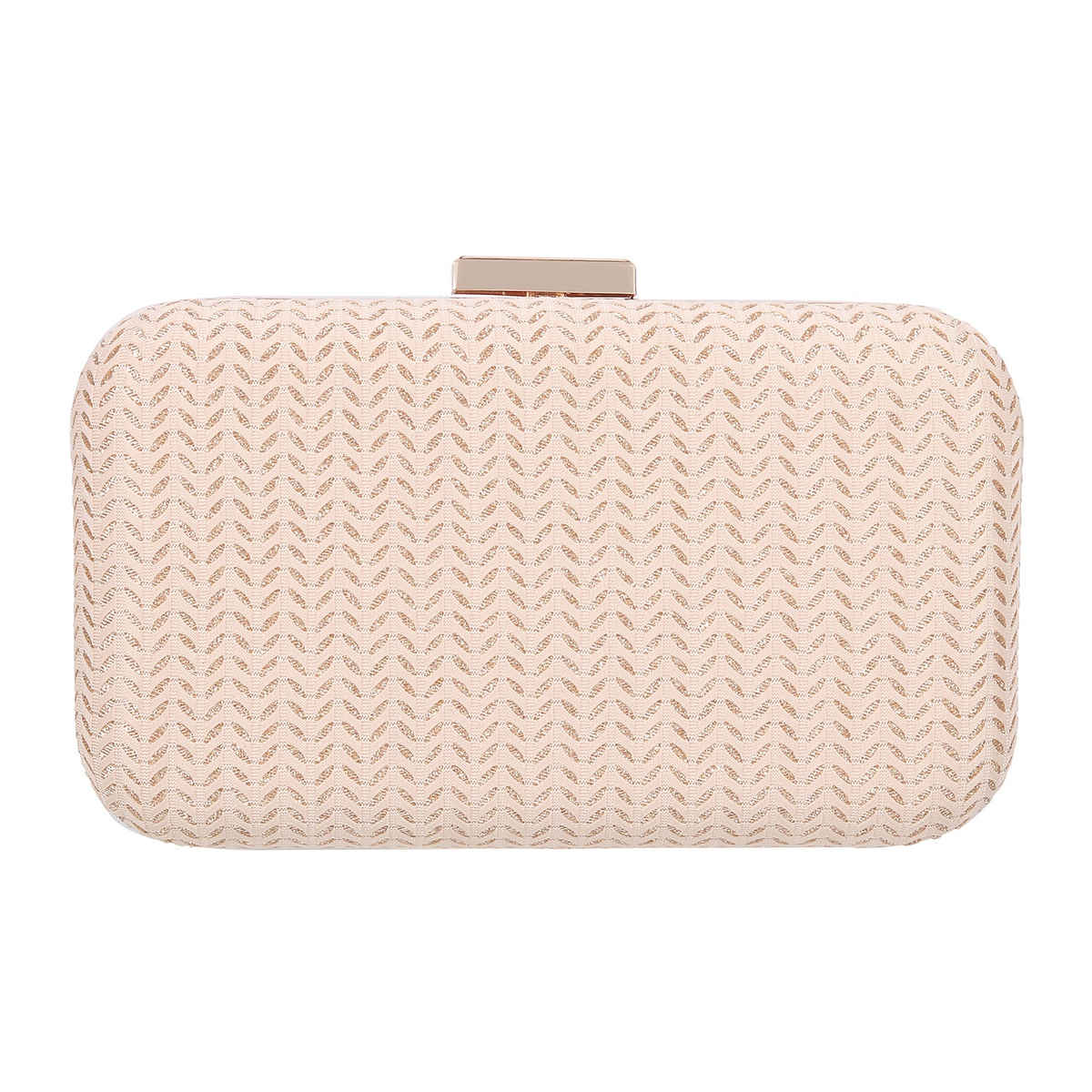 Mochi Women's Party Clutch | 38-8368-15 | Gold