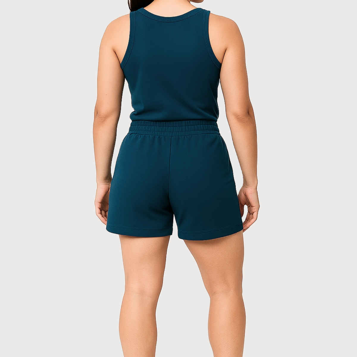 EQL Women's Pure Cotton Shorts | Teal - L