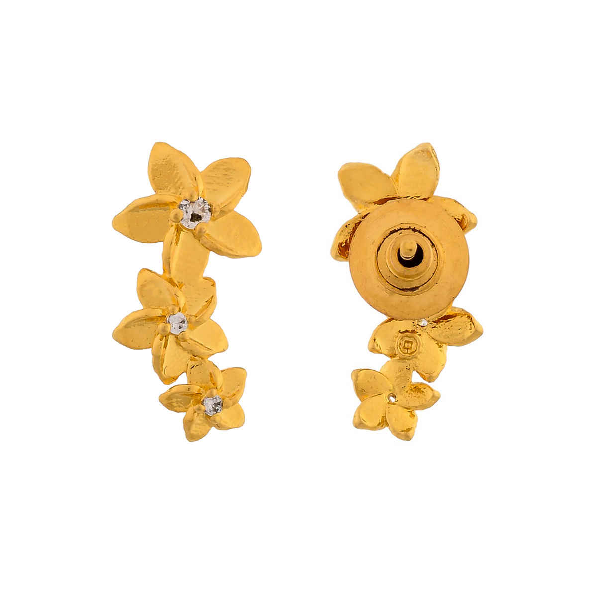 Voylla Hawaii Plumeria Ear Crawler