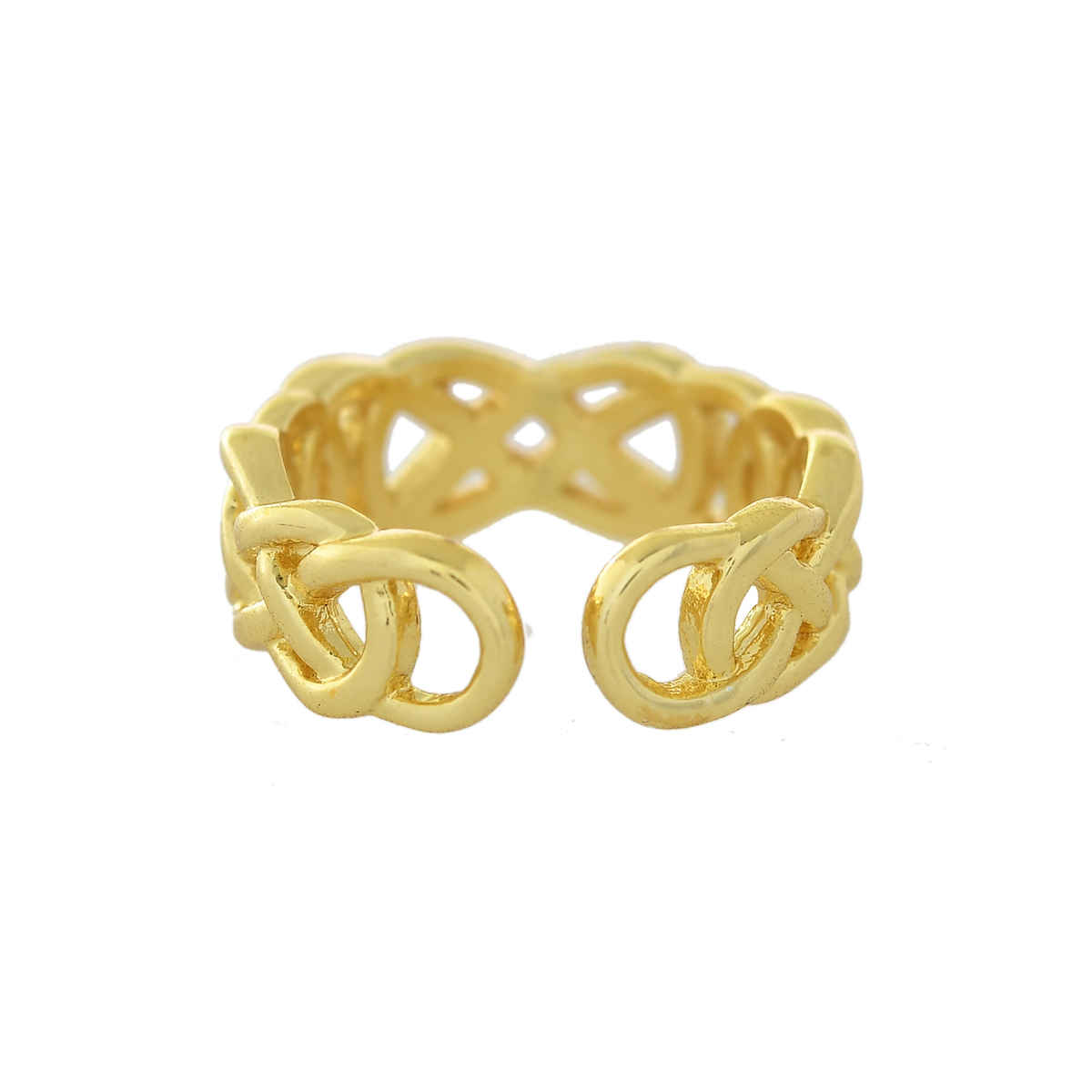 Voylla Valentine's Day Infinity Knot Of Love Ring