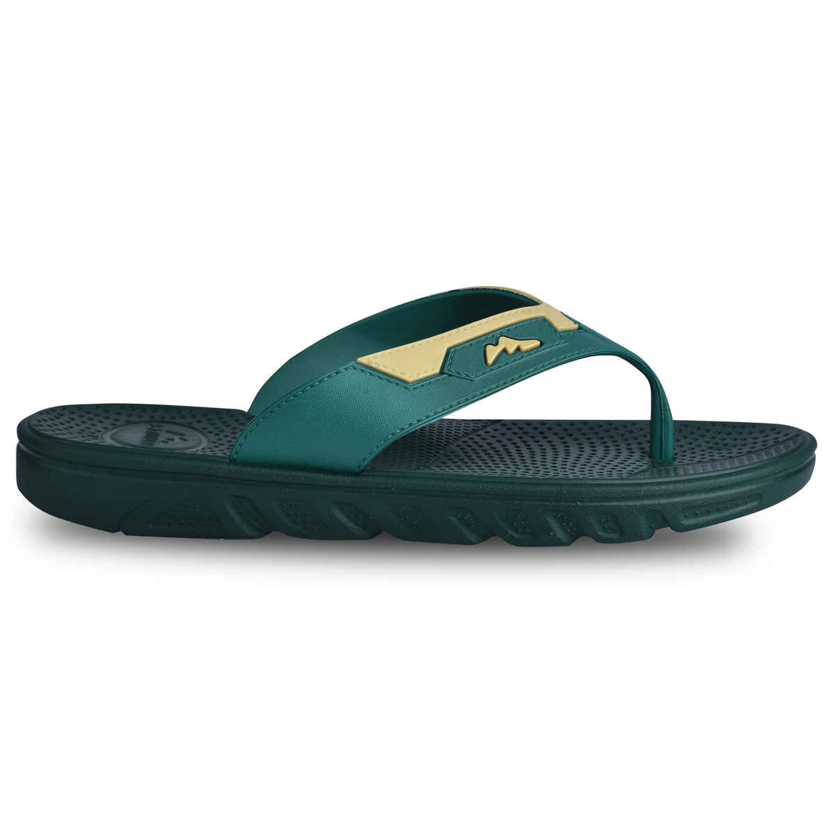 Paragon Stimulus Anti-Skid All-Day Comfort Flip Flops For Men Green | UK 7