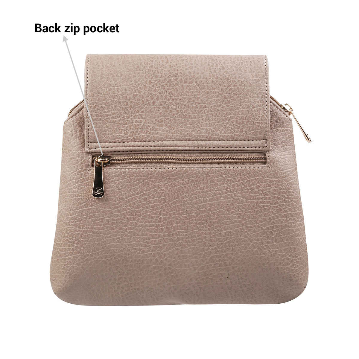 Mochi Women's Pu Sling Bag | 66-6674-20 | Beige