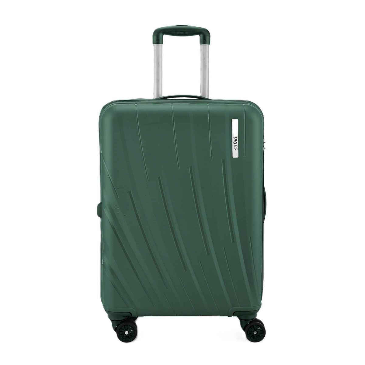 Safari Vamos Medium Trolley Bag, 8 Wheels, Hard, Polypropylene | Dusk Green - 66 cm