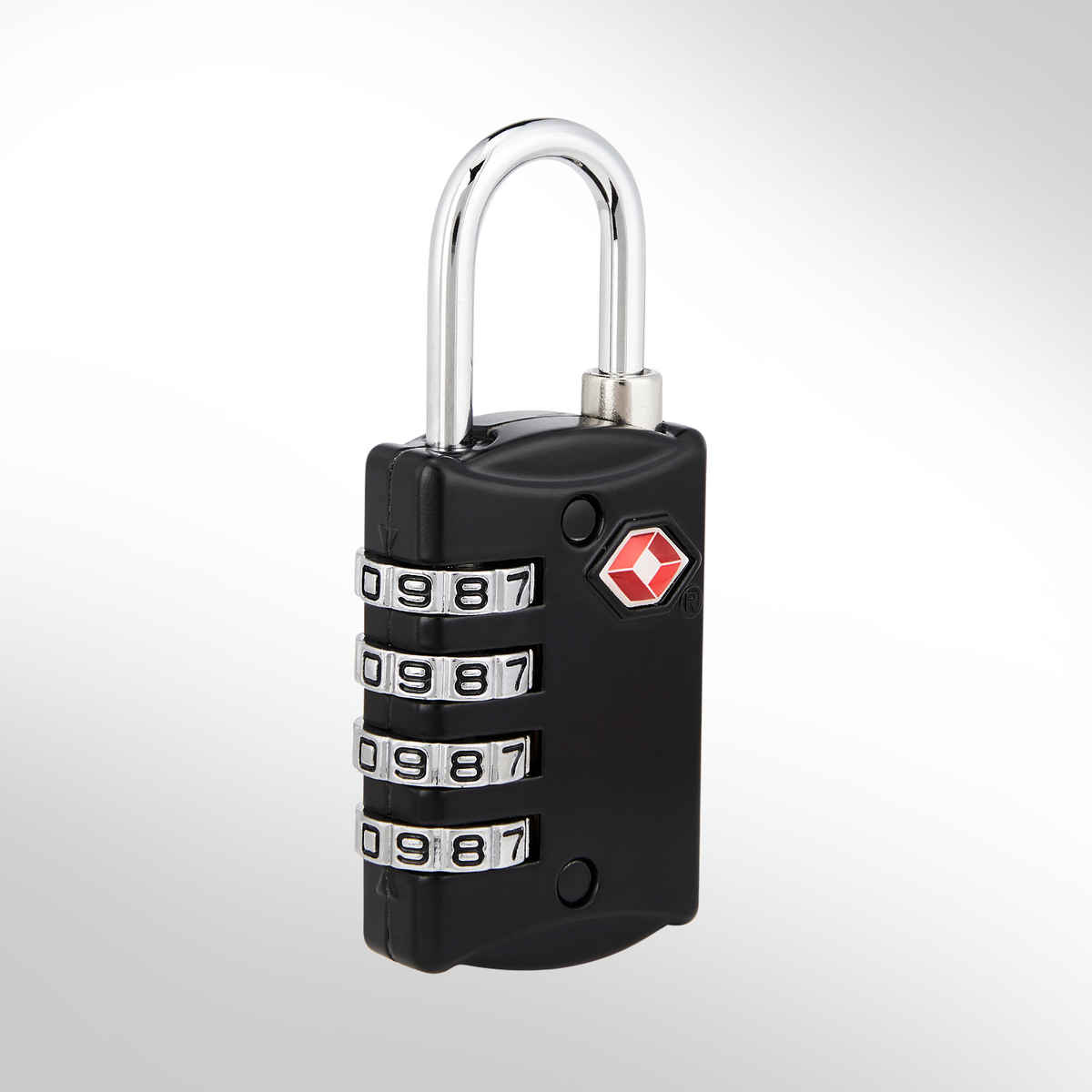 Safari TSA Lock with 4 Dial Black