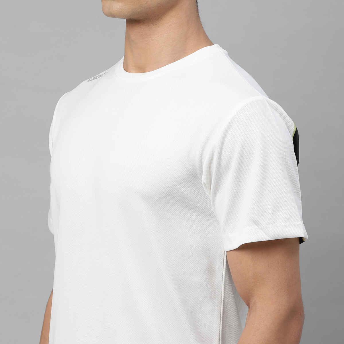 Dida Men's Dry Fit Sports T-Shirt | Comfortable and Stretchable | White | XL