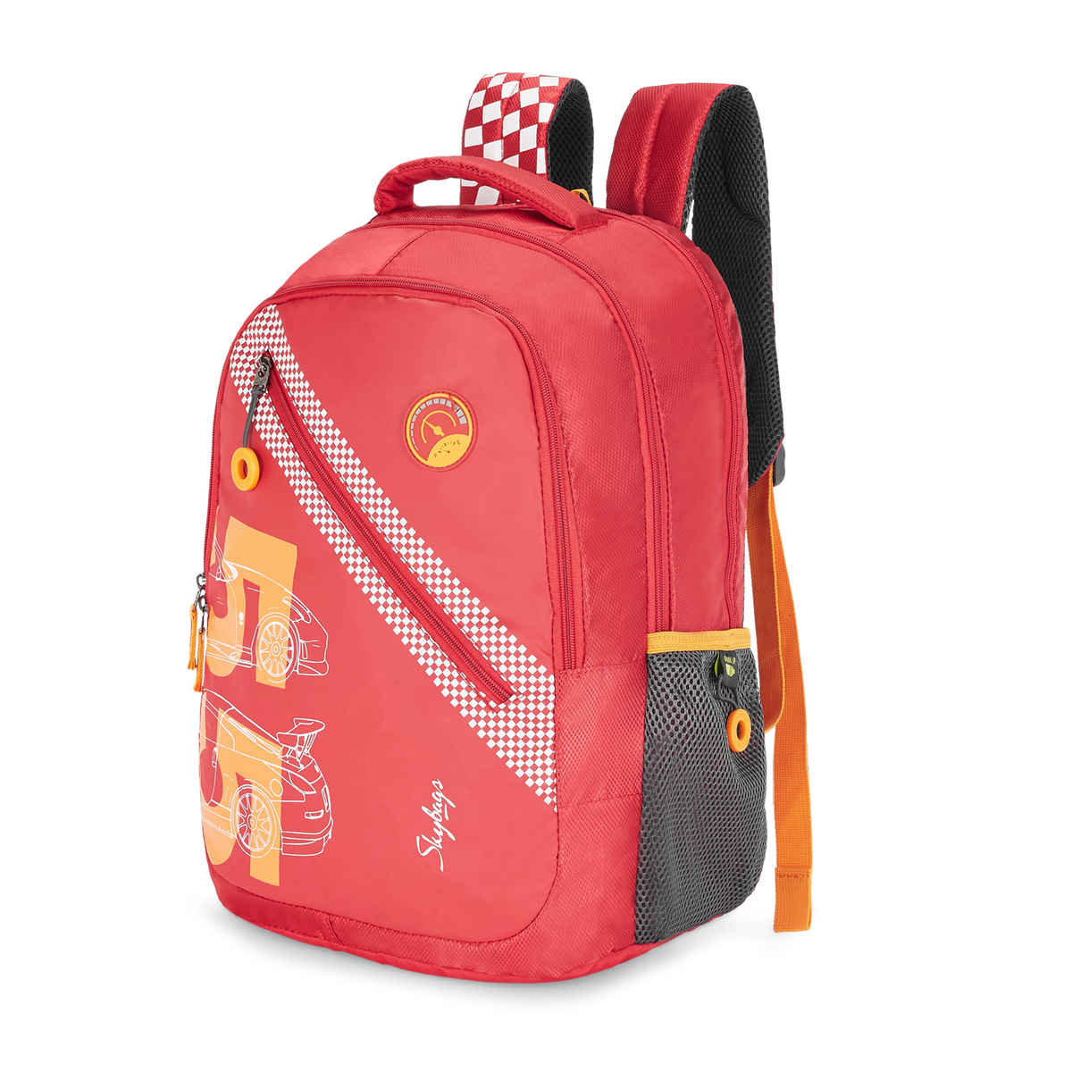 Skybags Lumous Laptop Backpack | Red 40 L