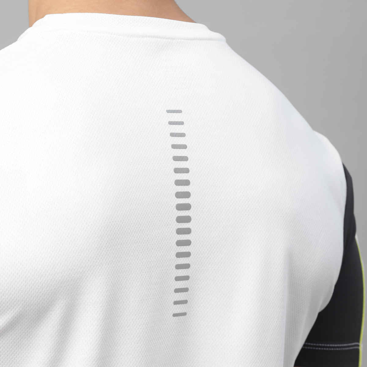 Dida Men's Dry Fit Sports T-Shirt | Comfortable and Stretchable | White | XL