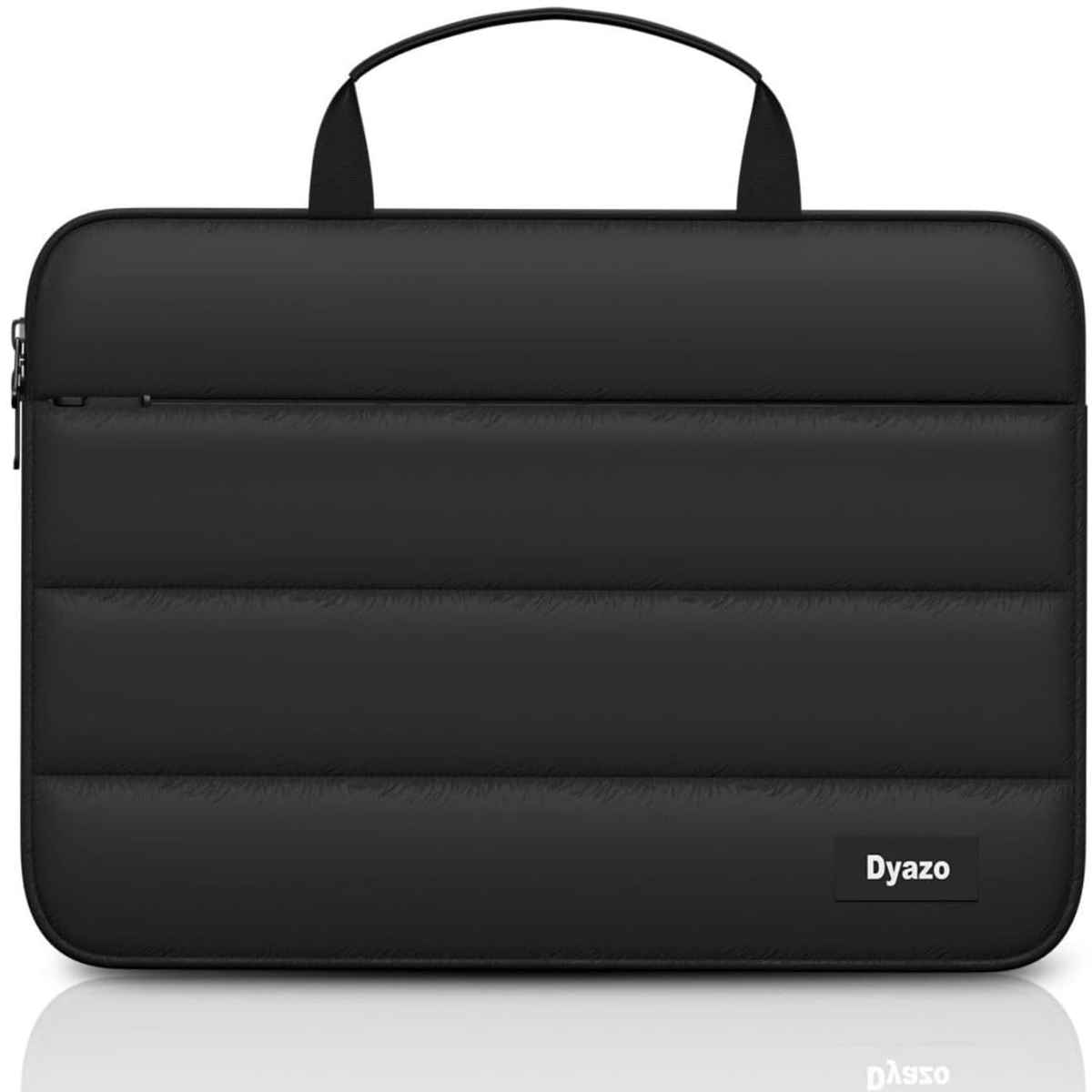 Dyazo Fluffy Water Resistant Laptop Sleeve Case | 15.6 Inch | Black