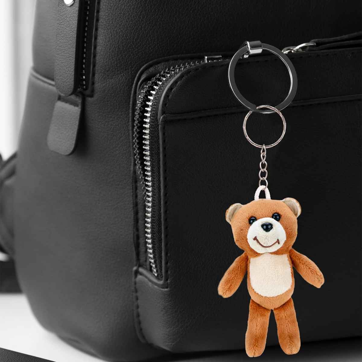 Webby Plush Teddy Bear with Keychain Stuffed Animal Soft Toy