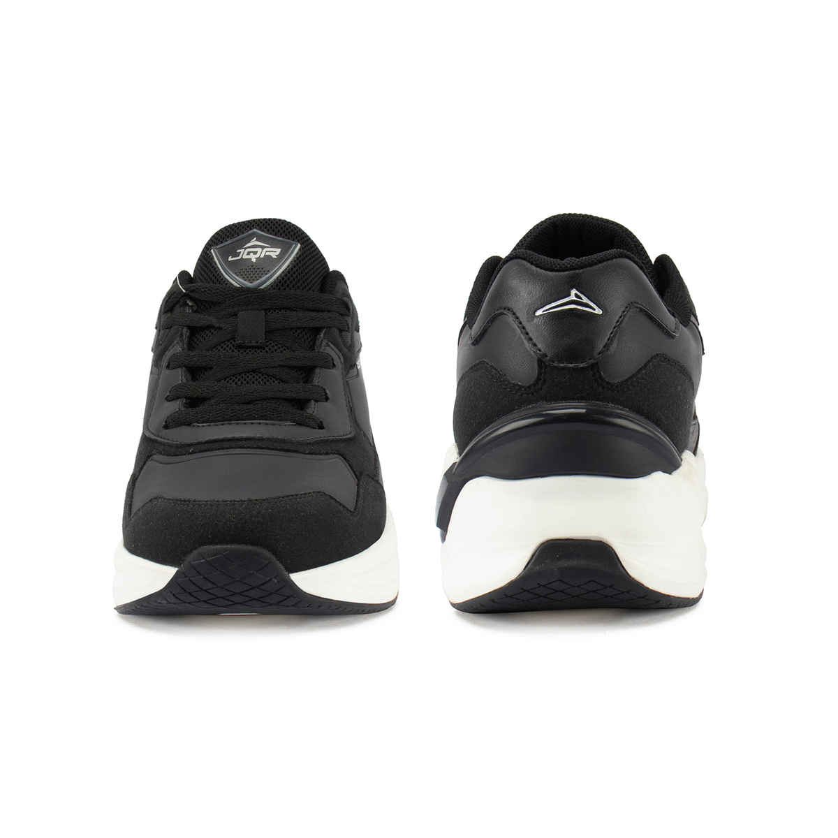 JQR Men's Kevlar Sneakers | Z.Black and B.White - 9