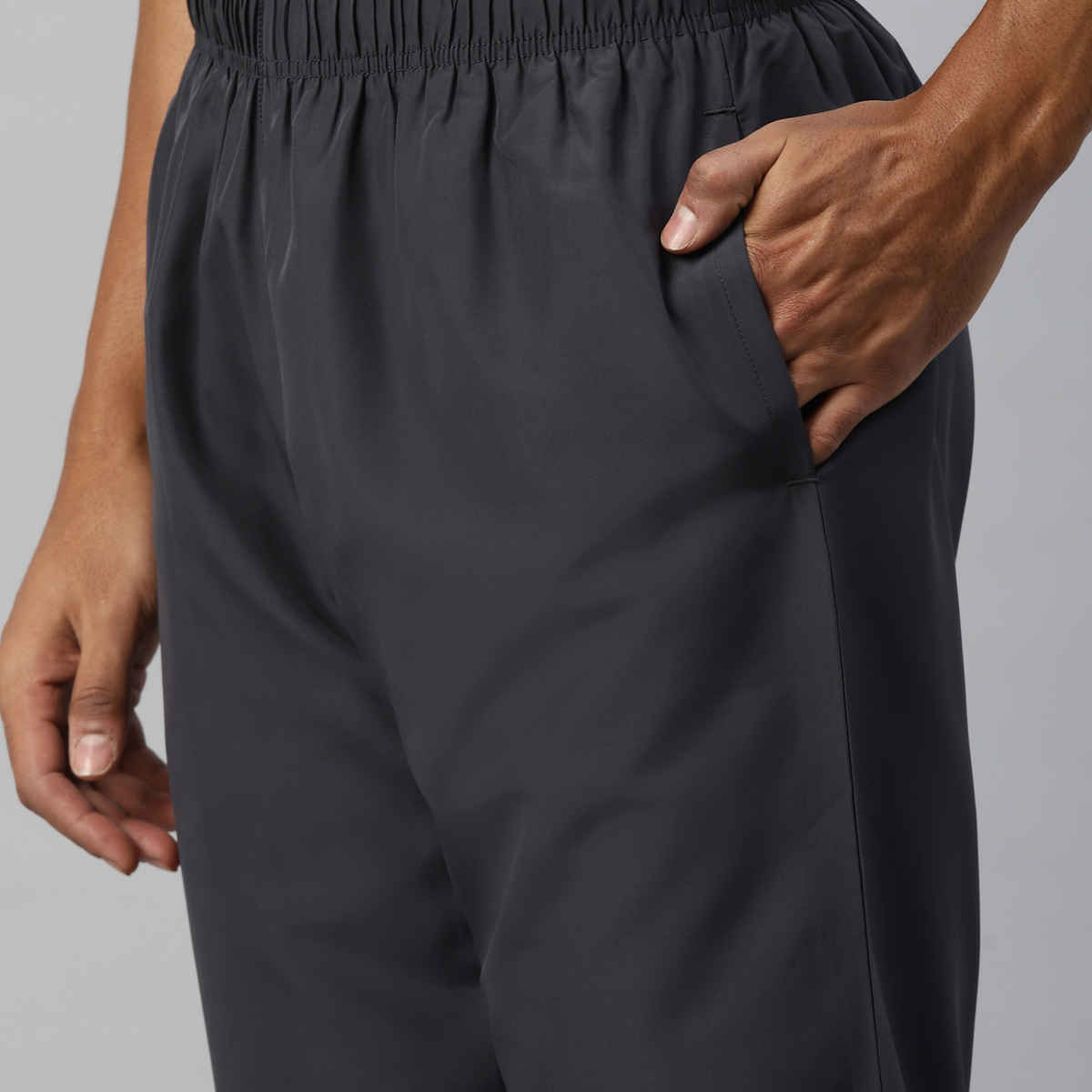 Dida Men's Sports Track Suit | Regular Comfortable Stretchable Dry-Fit | Grey - L