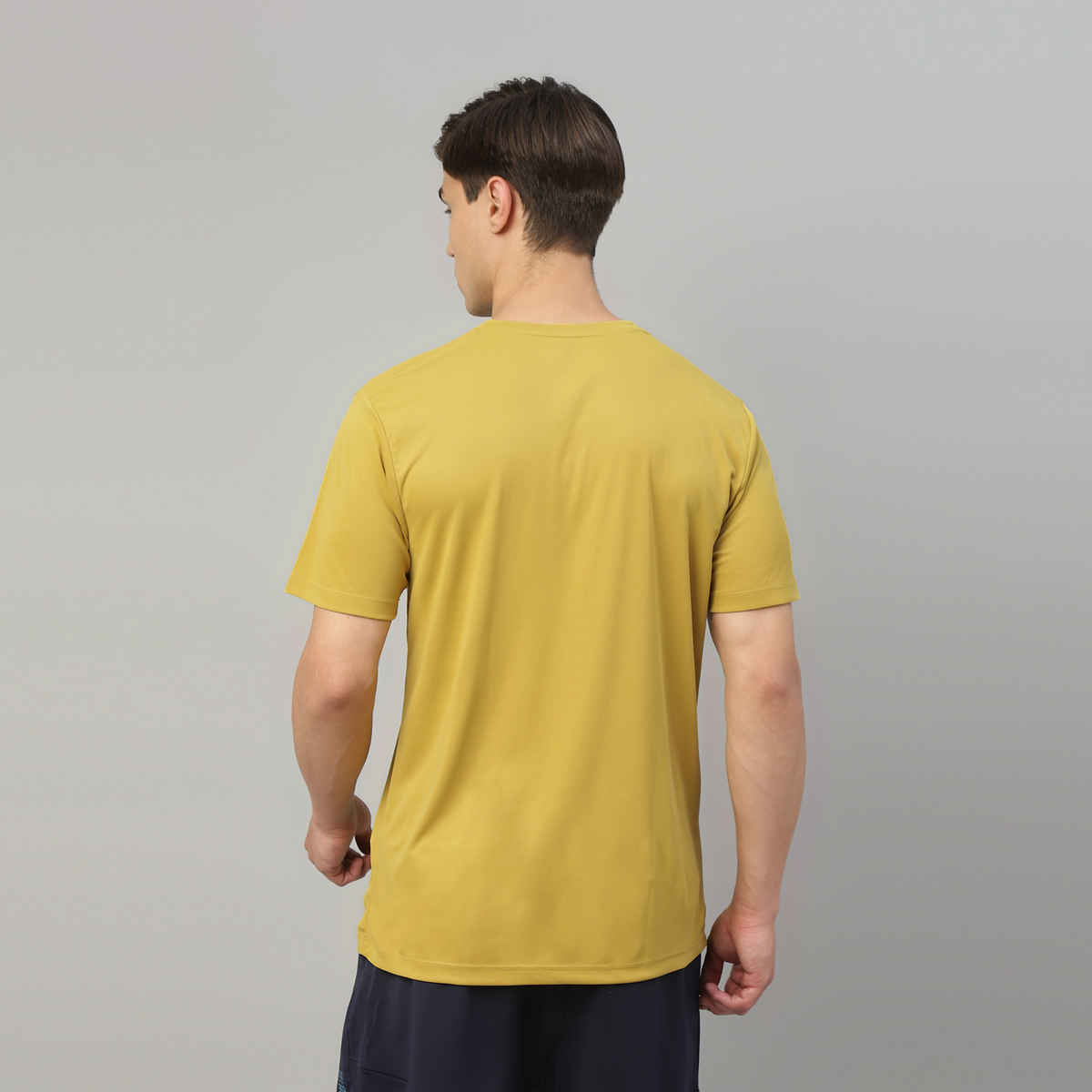 Dida Men's Dry Fit Sports T-Shirt | Comfortable and Stretchable | Antique Moss - S
