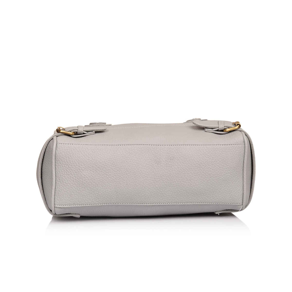 Fostelo Women's Vegan Leather Nightingale Handbags Shoulder Hobo Bag Ladies Purse | Grey | Large