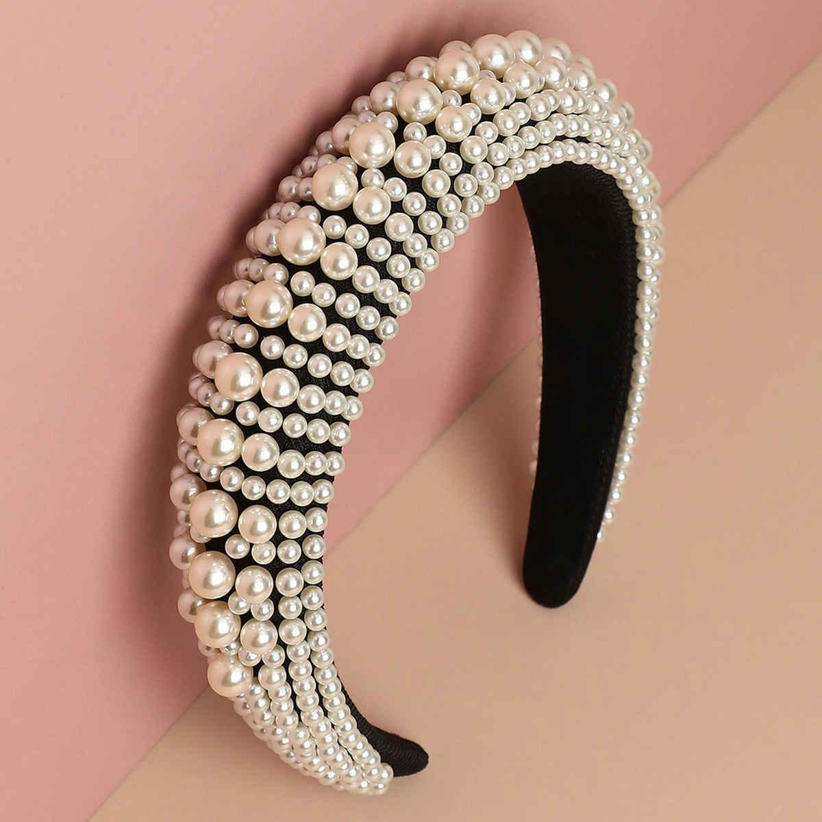 Sohi Sohi Off-White Color Hairband