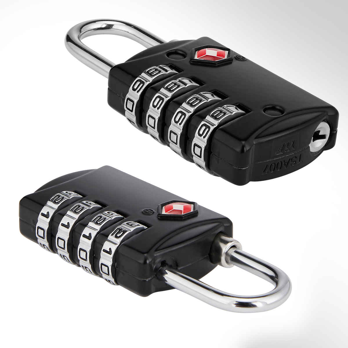 Safari TSA Lock with 4 Dial Black