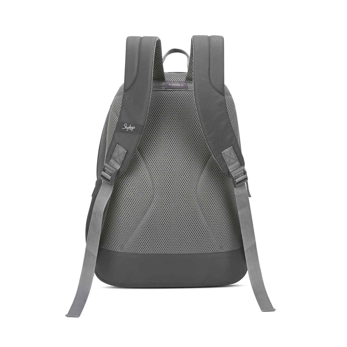 Skybags Sync Backpack with 2 Compartments | Grey - 28 L