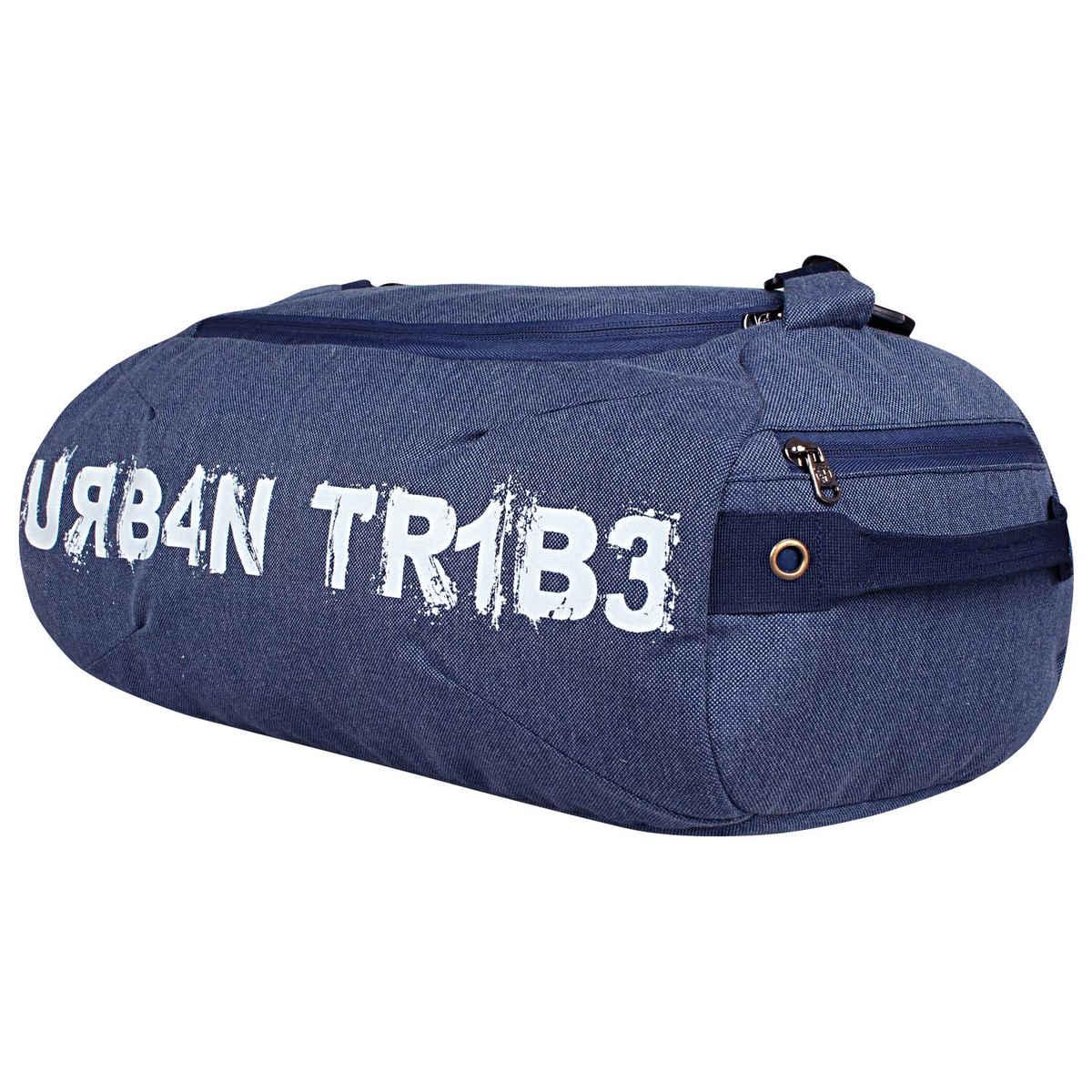Urban Tribe Unisex Solid Polyester 23 L Gym Bag | Indigo - One Size