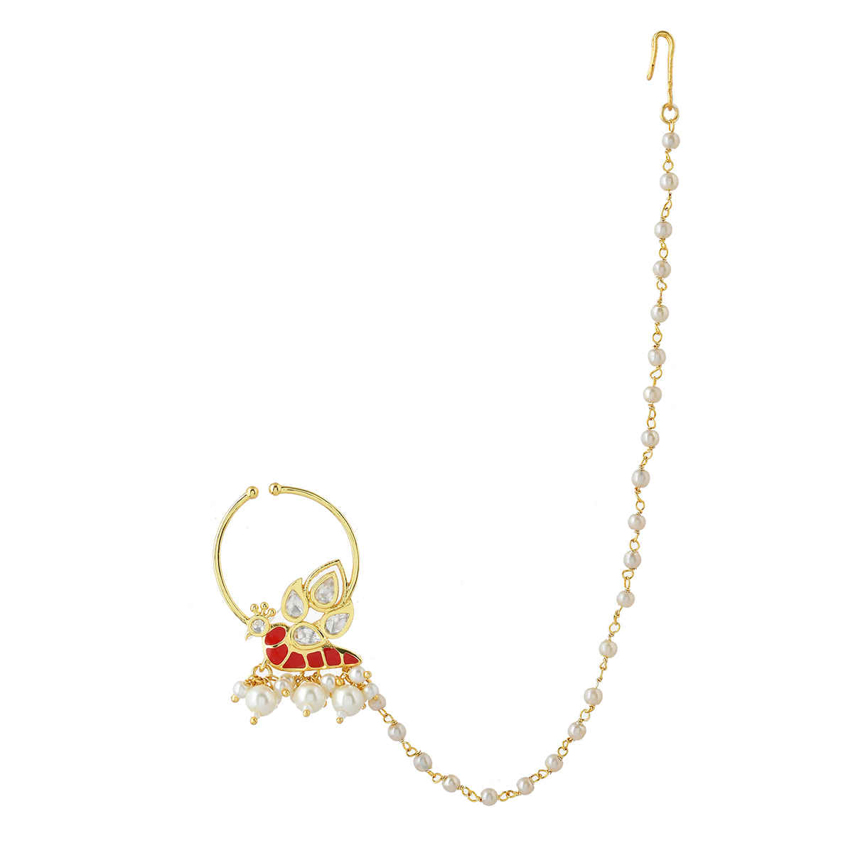 Voylla Panchhi Pariniti Nose Ring