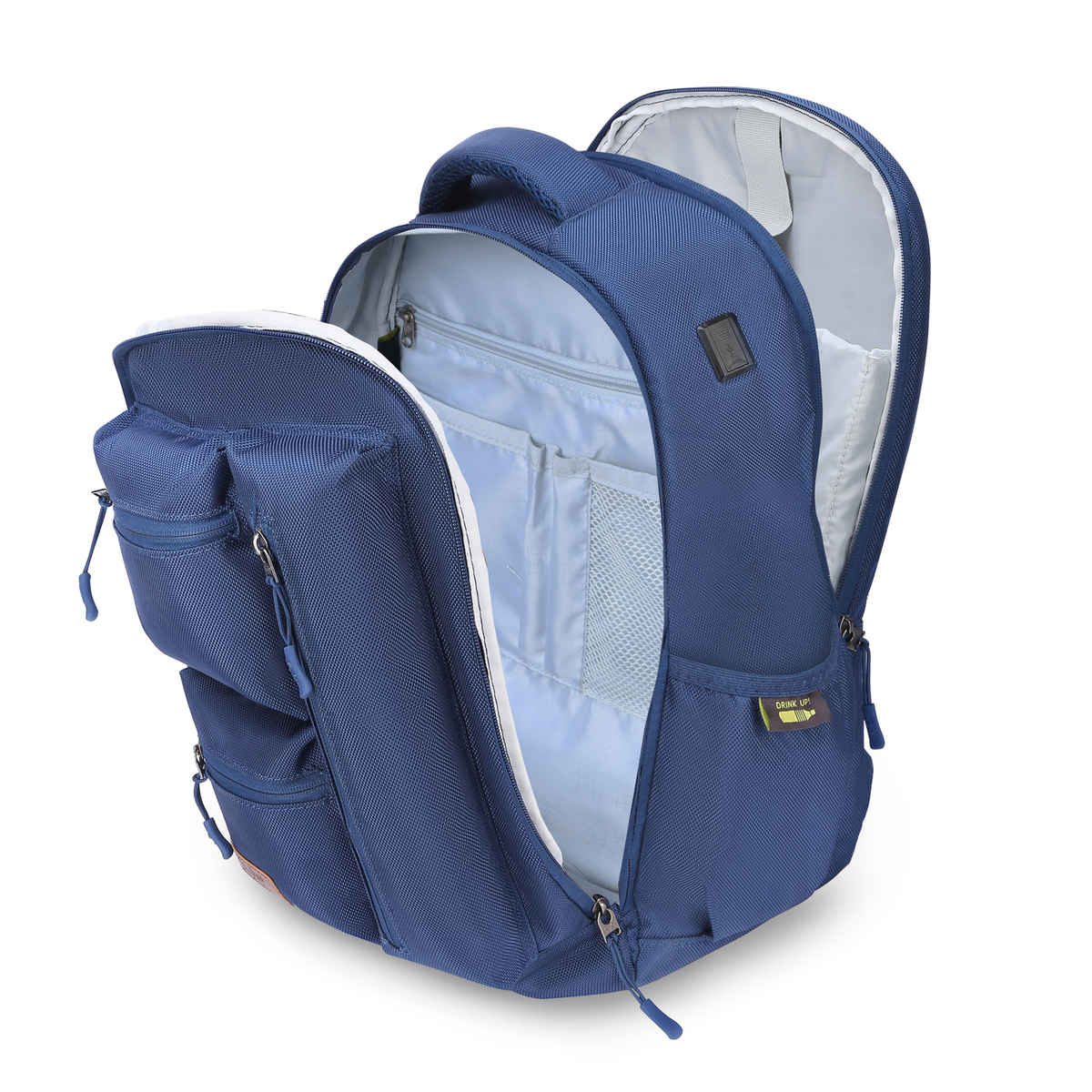Skybags Unisex Solid Polyester 25 L Laptop Backpack | Navy Blue - 15.6 Inches