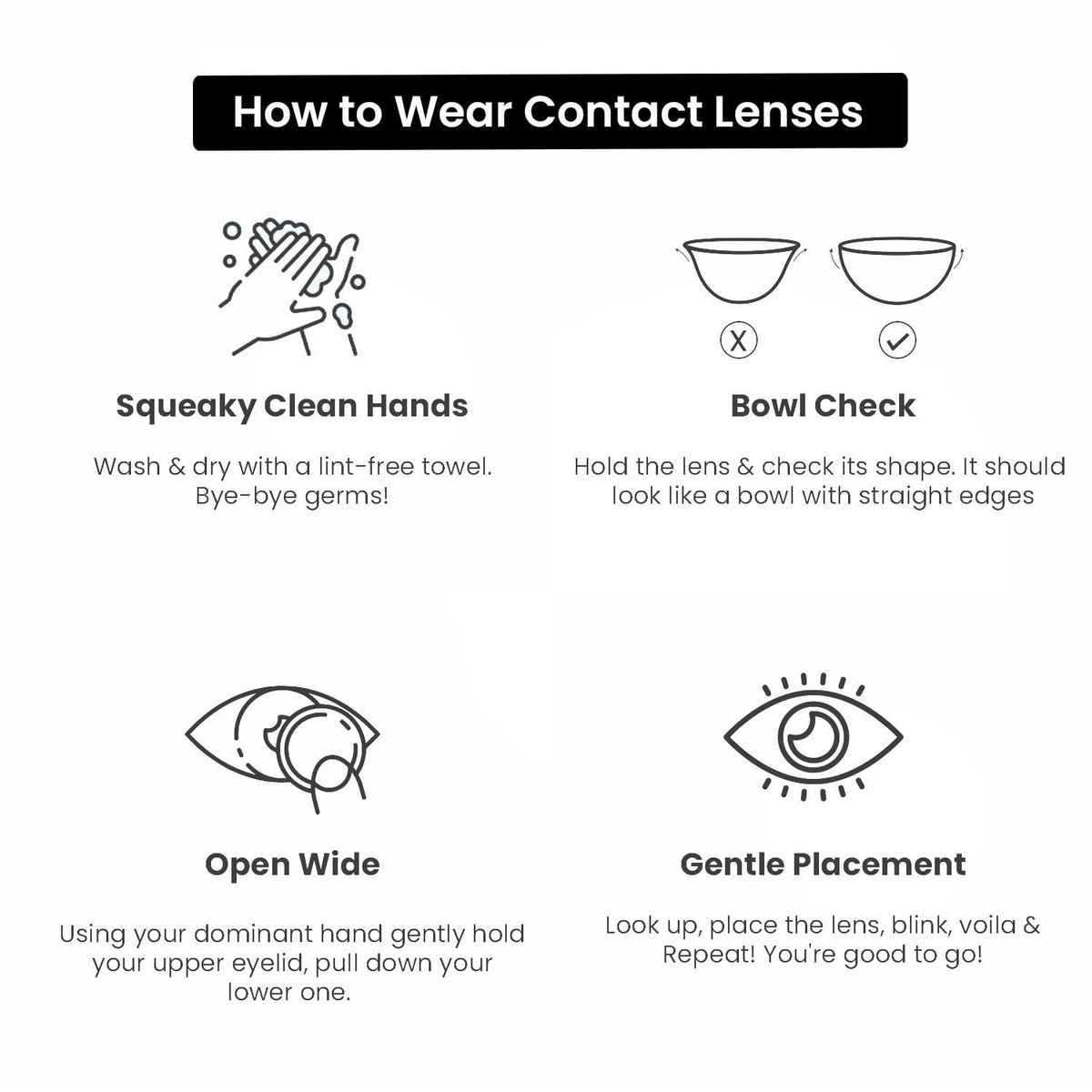 Aquacolor Candy Pack with Zero Power Daily Disposable Lens Flirty Blue